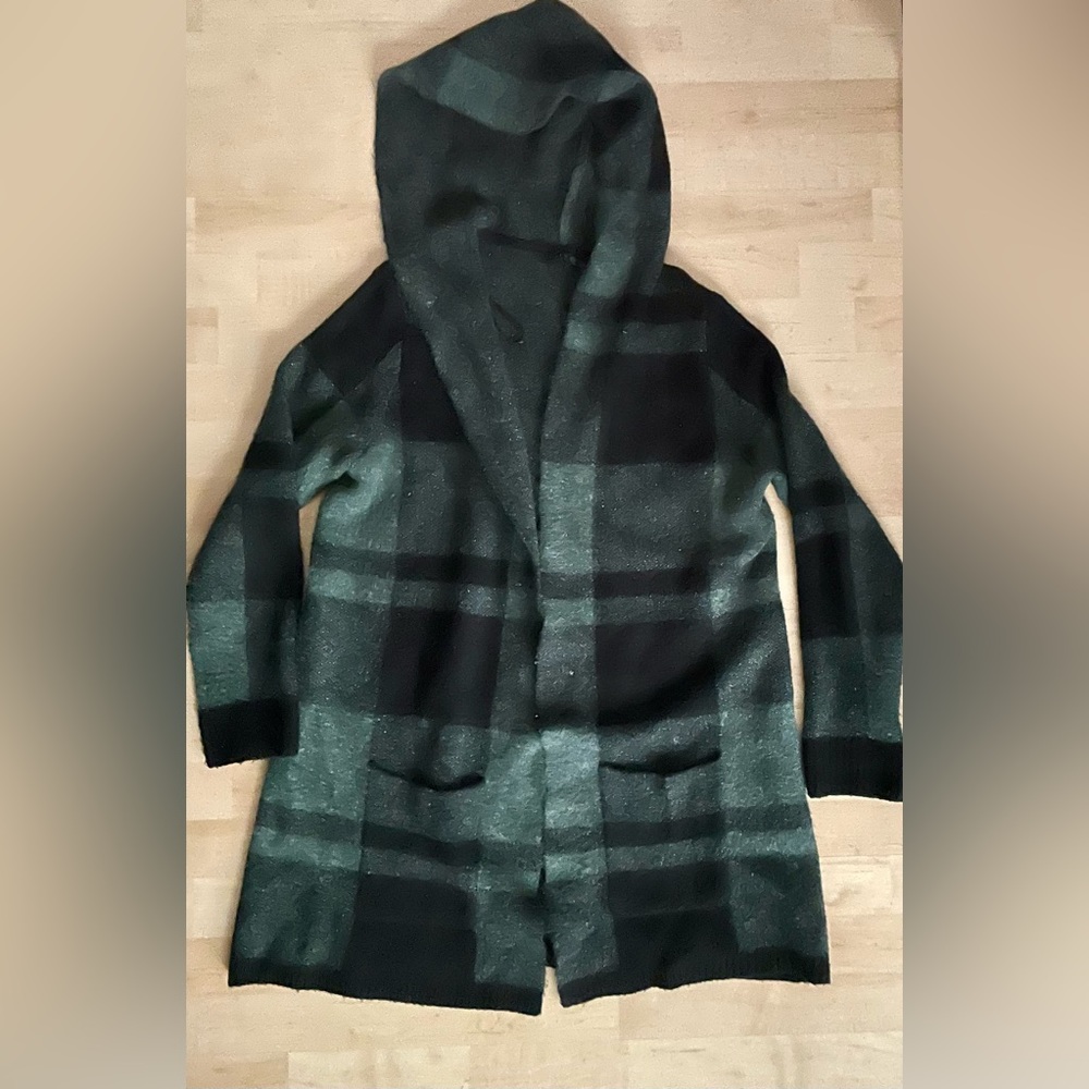 Hooded Sweater Coat